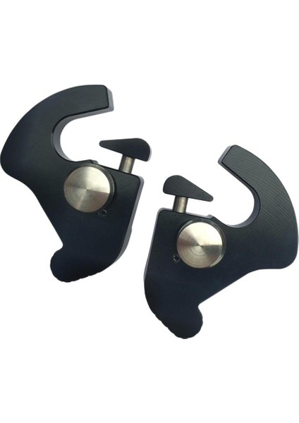 2 x Chrome 41MM Çatallar Harley Sportster Siyah Için Hızlı Serbest Bırakan Kelepçeler (Yurt Dışından)