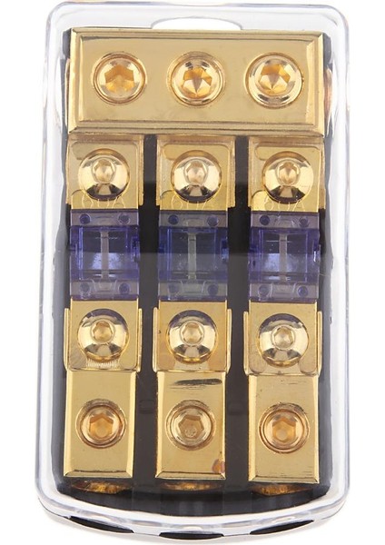 Araba Teknesi Stereo Ses 3 Yollu Hat Ilan Sigorta Tutucu Güç Dağıtım Bloğu (Yurt Dışından) fiyatları