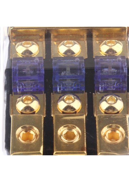 Araba Teknesi Stereo Ses 3 Yollu Hat Ilan Sigorta Tutucu Güç Dağıtım Bloğu (Yurt Dışından) indirimleri