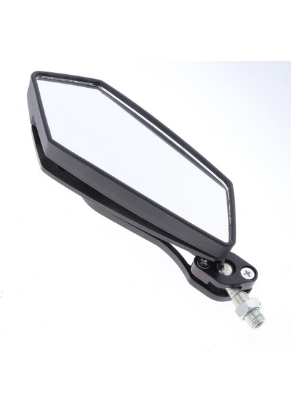 1 Çift Motosiklet Scooter Moped Dikiz Aynası XF125 ZY100T Için 8 10MM - Siyah (Yurt Dışından) fırsatları