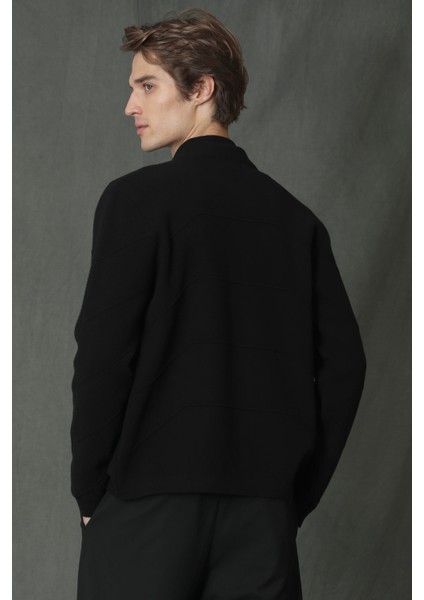 Alex Spor Erkek Chino Pantolon Tailored Fit Siyah