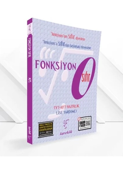 TYT AYT Fonksiyonlar Fasikülü Karekök Yayıncılık Fonksiyonlar Sıfır (Bolnot'a Özel Güncel Içeriğe Sahiptir)