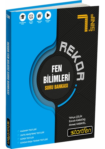7. Sınıf Rekor Serisi Fen Bilimleri Soru Bankası (Ciltli)
