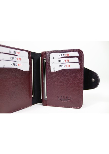 Karya Deri Hakiki Deri Unisex Kartlık Cüzdan 1216 modelleri