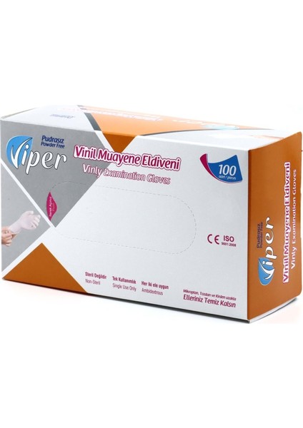 Vinil Pudrasız Eldiven M