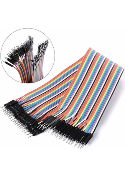 Roba 20CM 40 Pin Erkek Erkek Dupont Kablo Breadboard Atlama Kablosu Jumper Kablo