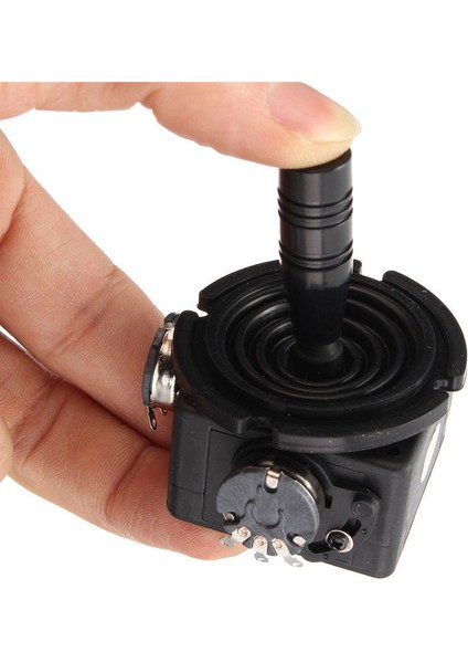 Roba JH-D202X-R2 2 Eksen Joystick Elektrikli Joystick Potansiyometre Monitor Keyboard Kontrol
