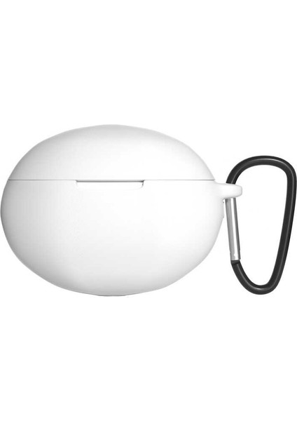 - Huawei Freebuds 4i - Kılıf Darbelere Karşı Dayanıklı Standart Silikon Kılıf - Beyaz - T23083