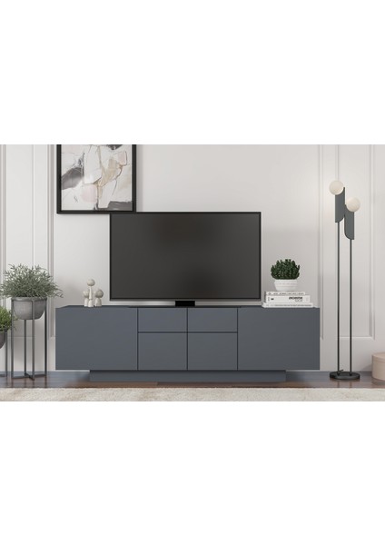 Blanca Tv Ünitesi 160 cm Antrasit