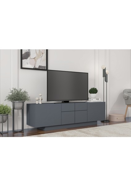 Blanca Tv Ünitesi 160 cm Antrasit fiyatları