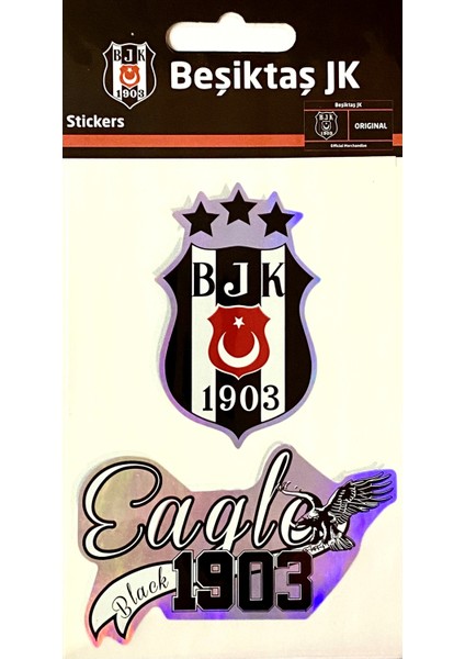 Taraftar Stiker - Beşiktaş - 2'li Paket 14003