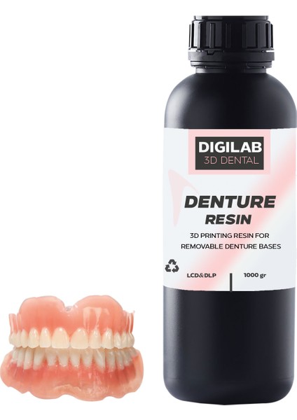 DİGİLAB 3D STORE/Denture Base Resın / Dental Resın/3d Dental Prınter Resın sla&dlp