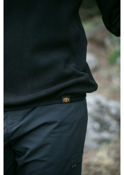 Siyah Polar Sweatshirt modelleri