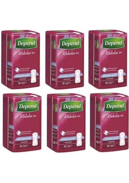 Mesane Pedi Normal 6 Lı Set