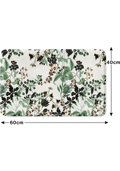 Mikrofiber Banyo Paspası, Kaymaz Taban, Makinede Yıkanabilir, Banyo Halısı