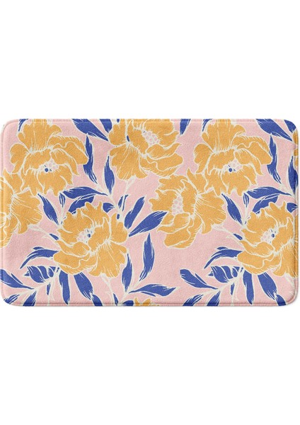 Mikrofiber Banyo Paspası, Kaymaz Taban, Makinede Yıkanabilir, Banyo Halısı