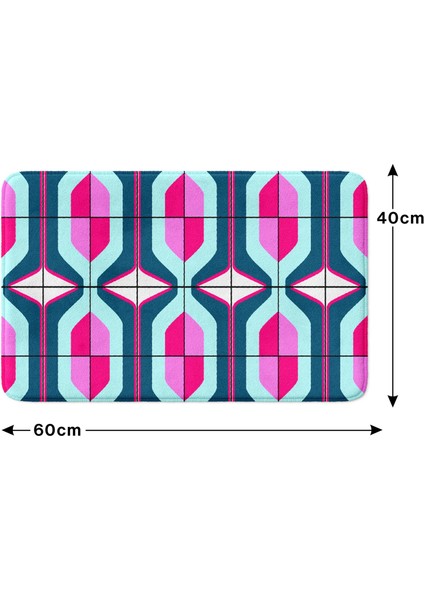 Mikrofiber Banyo Paspası, Kaymaz Taban, Makinede Yıkanabilir, Banyo Halısı
