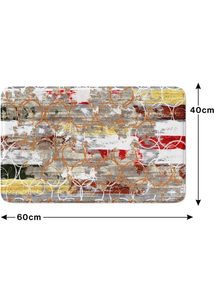 Mikrofiber Banyo Paspası, Kaymaz Taban, Makinede Yıkanabilir, Banyo Halısı