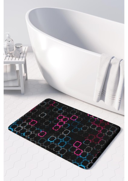 Mikrofiber Banyo Paspası, Kaymaz Taban, Makinede Yıkanabilir, Banyo Halısı fiyatları