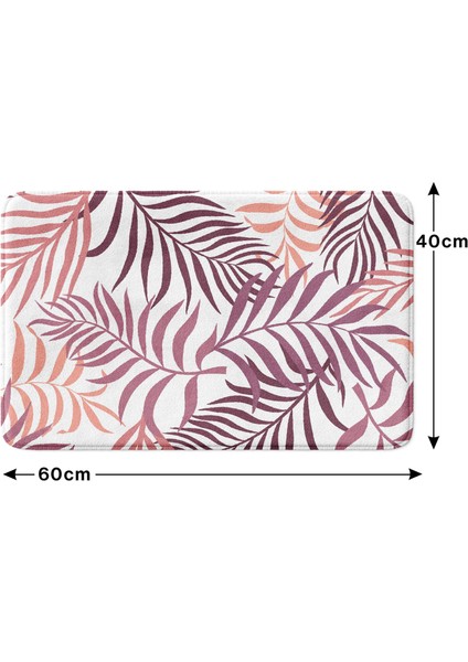 Mikrofiber Banyo Paspası, Kaymaz Taban, Makinede Yıkanabilir, Banyo Halısı