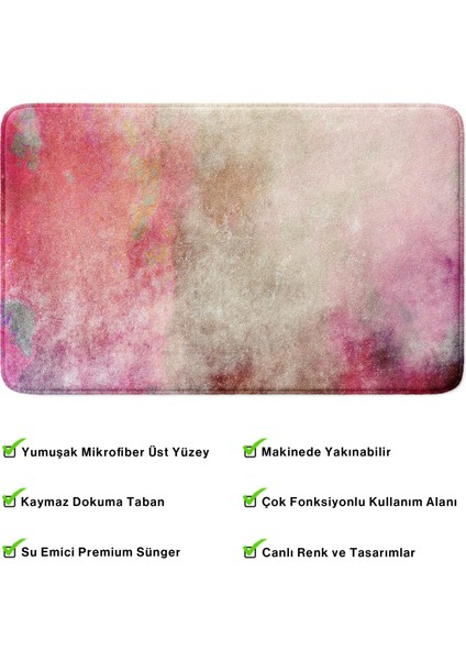 Mikrofiber Banyo Paspası, Kaymaz Taban, Makinede Yıkanabilir, Banyo Halısı modelleri
