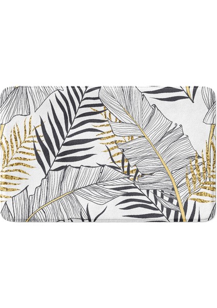 Mikrofiber Banyo Paspası, Kaymaz Taban, Makinede Yıkanabilir, Banyo Halısı (50X80) fiyatları