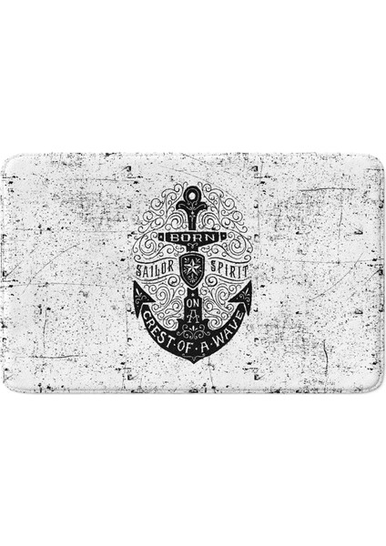 Mikrofiber Banyo Paspası, Kaymaz Taban, Makinede Yıkanabilir, Banyo Halısı (50X80) fiyatları