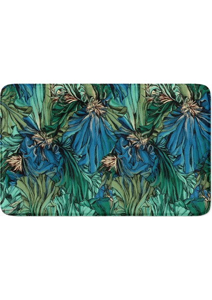 Mikrofiber Banyo Paspası, Kaymaz Taban, Makinede Yıkanabilir, Banyo Halısı (50X80) fiyatları