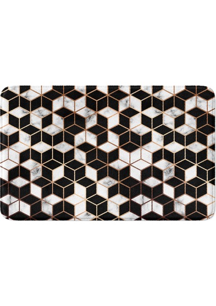 Mikrofiber Banyo Paspası, Kaymaz Taban, Makinede Yıkanabilir, Banyo Halısı