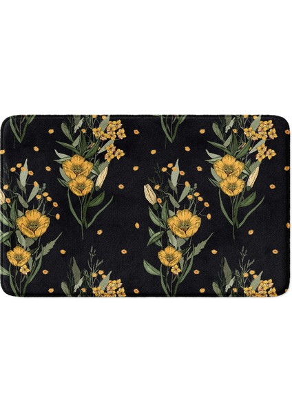 Mikrofiber Banyo Paspası, Kaymaz Taban, Makinede Yıkanabilir, Banyo Halısı