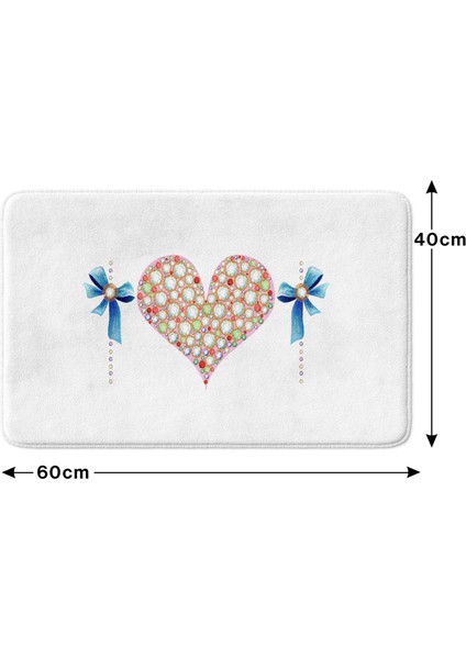 Mikrofiber Banyo Paspası, Kaymaz Taban, Makinede Yıkanabilir, Banyo Halısı