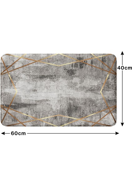 Mikrofiber Banyo Paspası, Kaymaz Taban, Makinede Yıkanabilir, Banyo Halısı