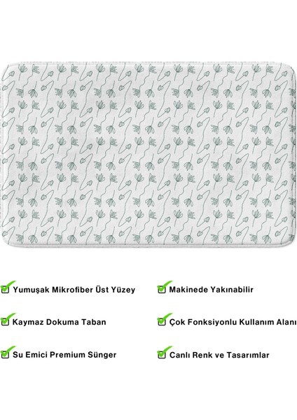 Mikrofiber Banyo Paspası, Kaymaz Taban, Makinede Yıkanabilir, Banyo Halısı modelleri