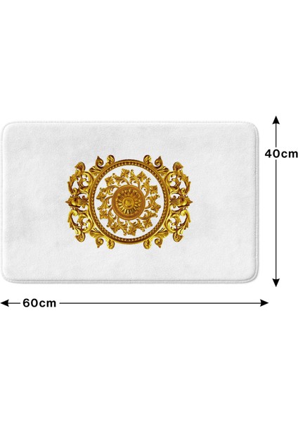 Mikrofiber Banyo Paspası, Kaymaz Taban, Makinede Yıkanabilir, Banyo Halısı
