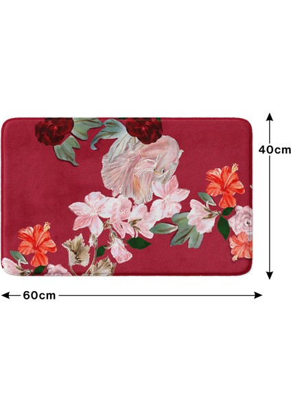 Mikrofiber Banyo Paspası, Kaymaz Taban, Makinede Yıkanabilir, Banyo Halısı