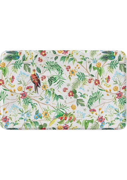 Mikrofiber Banyo Paspası, Kaymaz Taban, Makinede Yıkanabilir, Banyo Halısı