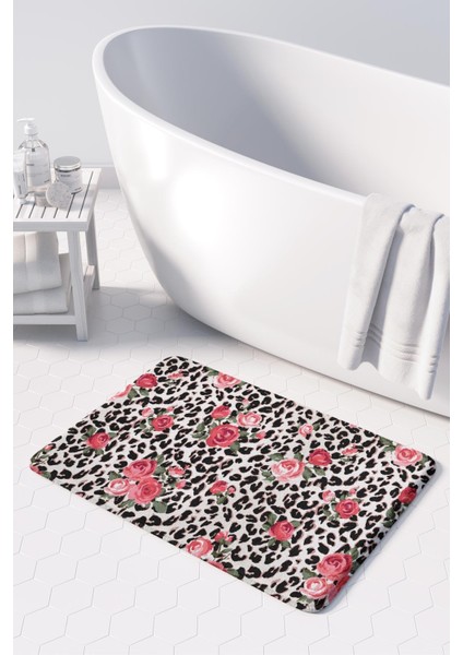 Mikrofiber Banyo Paspası, Kaymaz Taban, Makinede Yıkanabilir, Banyo Halısı fiyatları