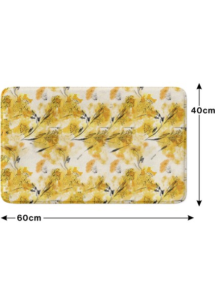 Mikrofiber Banyo Paspası, Kaymaz Taban, Makinede Yıkanabilir, Banyo Halısı