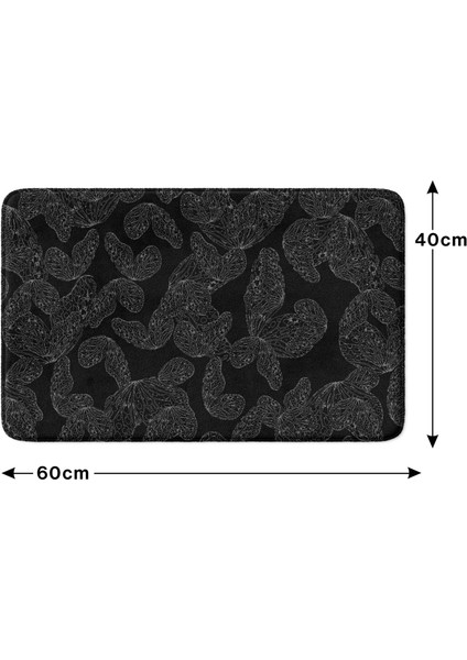 Mikrofiber Banyo Paspası, Kaymaz Taban, Makinede Yıkanabilir, Banyo Halısı fırsatları