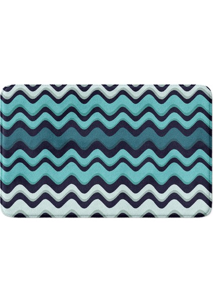 Mikrofiber Banyo Paspası, Kaymaz Taban, Makinede Yıkanabilir, Banyo Halısı