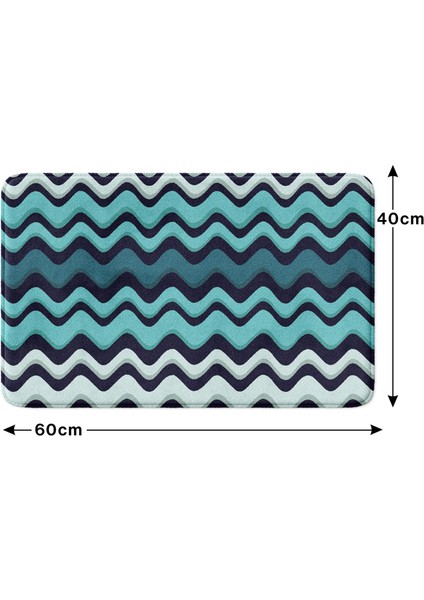 Mikrofiber Banyo Paspası, Kaymaz Taban, Makinede Yıkanabilir, Banyo Halısı