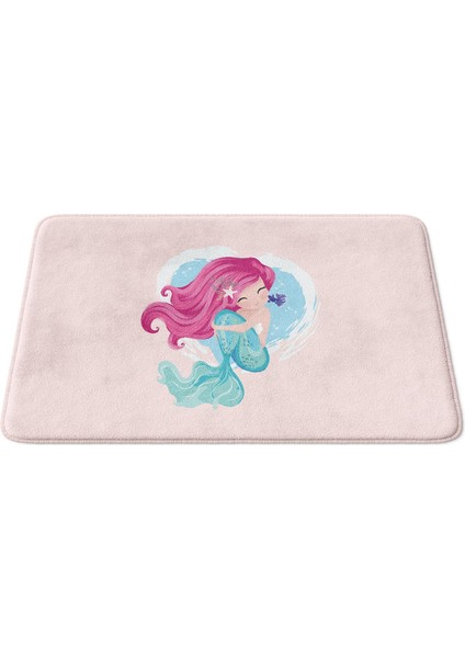 Mikrofiber Banyo Paspası, Kaymaz Taban, Makinede Yıkanabilir, Banyo Halısı