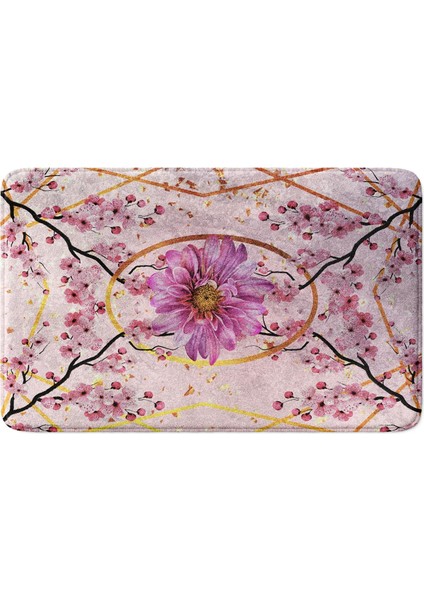 Mikrofiber Banyo Paspası, Kaymaz Taban, Makinede Yıkanabilir, Banyo Halısı