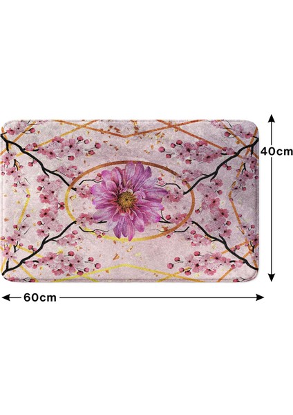 Mikrofiber Banyo Paspası, Kaymaz Taban, Makinede Yıkanabilir, Banyo Halısı
