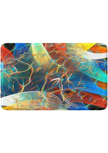 Mikrofiber Banyo Paspası, Kaymaz Taban, Makinede Yıkanabilir, Banyo Halısı