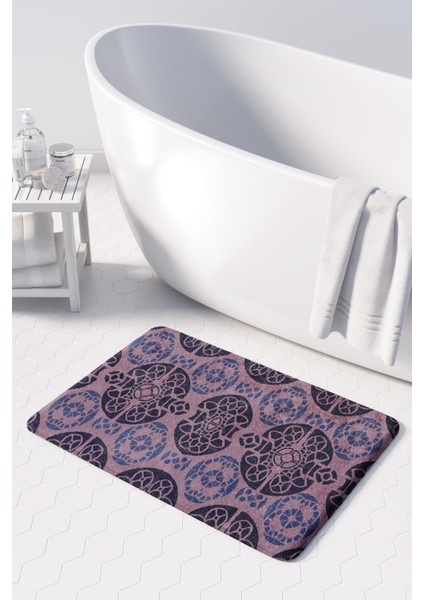 Mikrofiber Banyo Paspası, Kaymaz Taban, Makinede Yıkanabilir, Banyo Halısı fiyatları