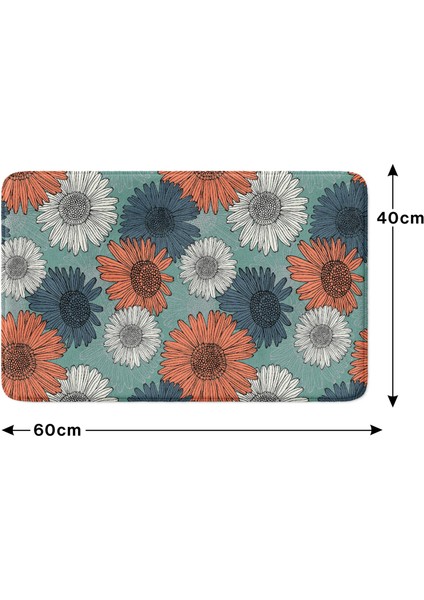 Mikrofiber Banyo Paspası, Kaymaz Taban, Makinede Yıkanabilir, Banyo Halısı