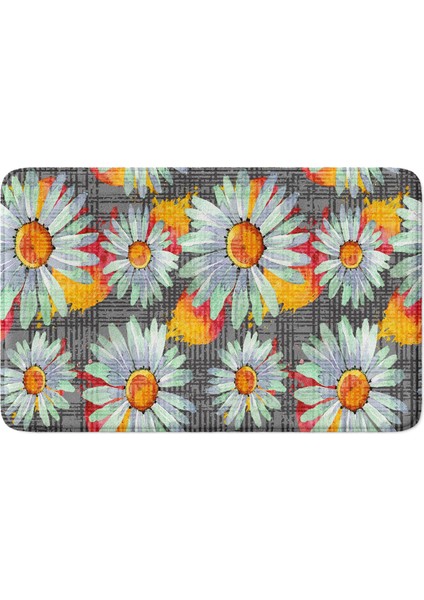 Mikrofiber Banyo Paspası, Kaymaz Taban, Makinede Yıkanabilir, Banyo Halısı