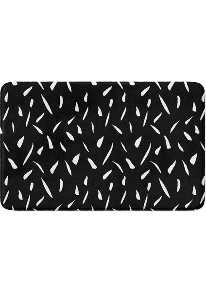 Mikrofiber Banyo Paspası, Kaymaz Taban, Makinede Yıkanabilir, Banyo Halısı