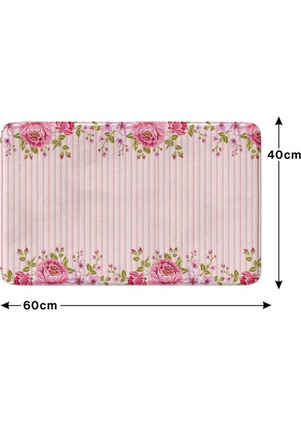 Mikrofiber Banyo Paspası, Kaymaz Taban, Makinede Yıkanabilir, Banyo Halısı
